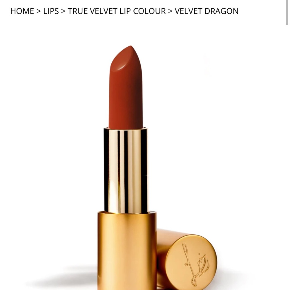 Lisa Eldridge Velvet Dragon lipstick and lip liner